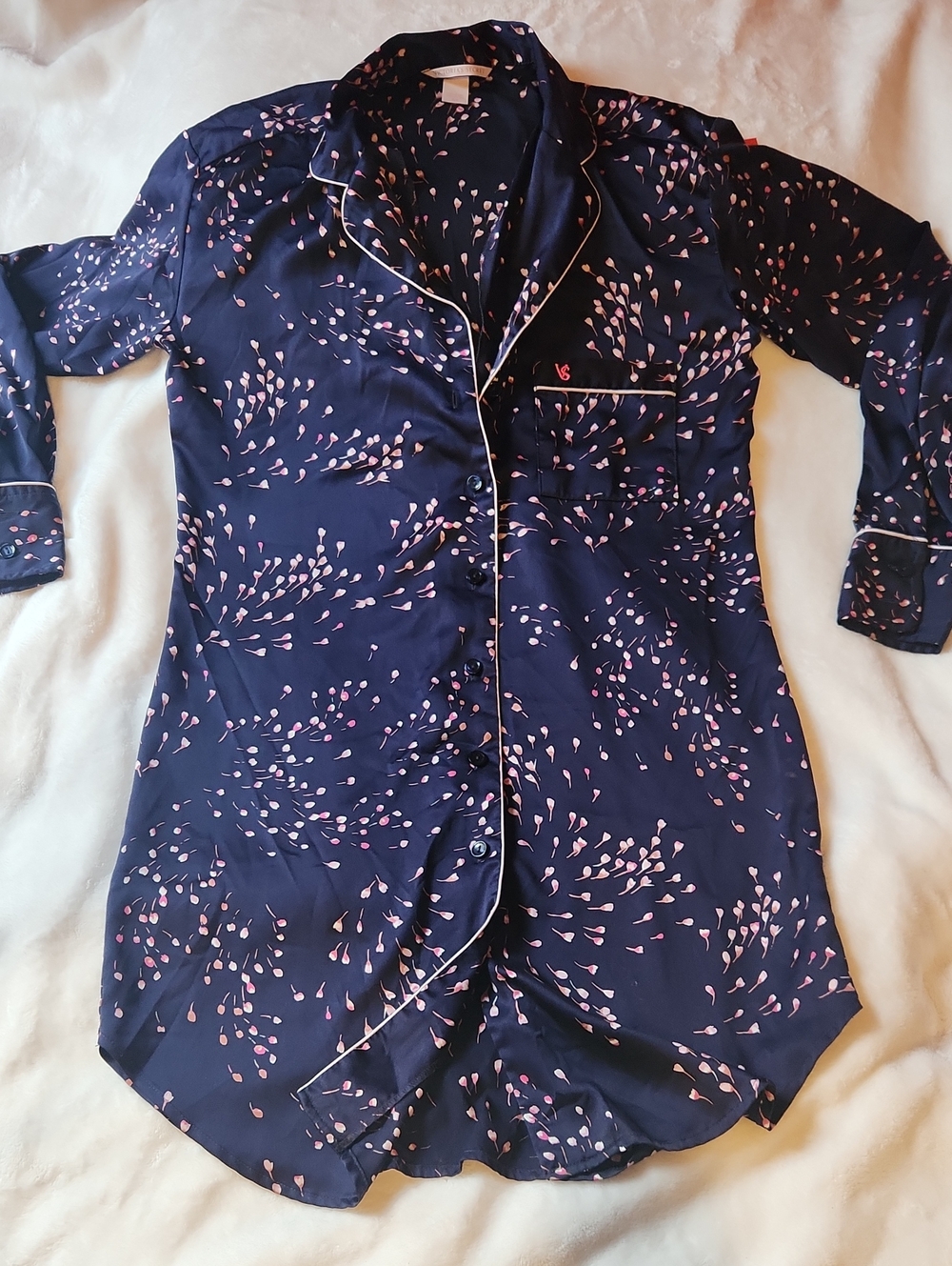 Victoria Secret, Women's Loungewear, Sleepwear, Pajama Long Shirt Sz S